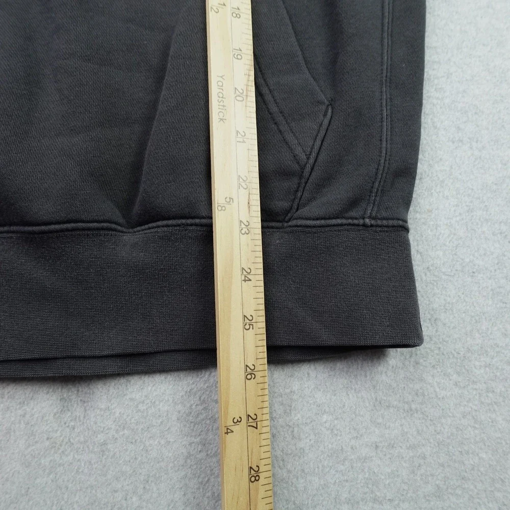 Nike Hoodie Mens Small Black Sporty Pullover Graphic Logo Sweatshirt